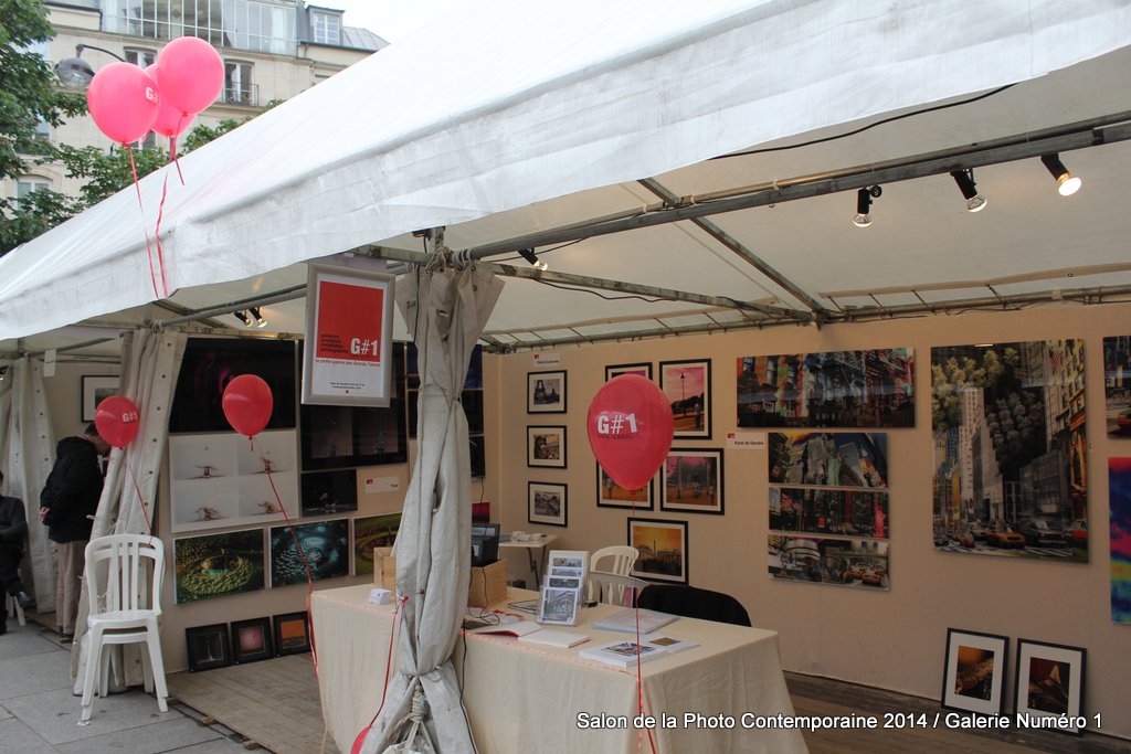 Stand 210/212 avec Galerie Numéro 1 au Salon de la Photo Contemporaine 2014