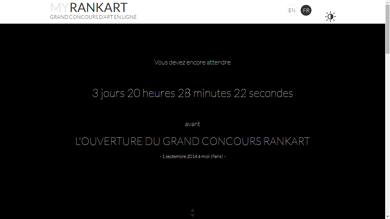 Ouverture Concours MyRankArt