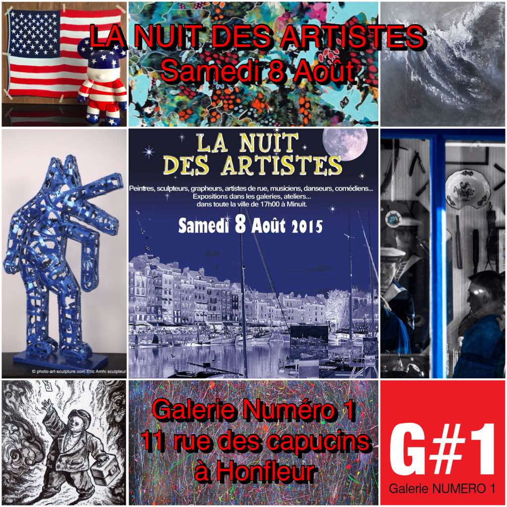 NUIT DES ARTISTES CHEZ G#1 À HONFLEUR