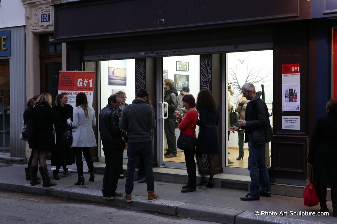 Photos du Vernissage de l’expo LE TEMPS, L’ESPACE  et l’ailleurs…